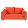 2 Piece Sofa Sets Modern Linen Fabric Upholstered Loveseat and 3 Seat Couch Set Furniture for Different Spaces; Living Room; Apartment(2+3 seat)