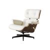 High grade vintage 8 layer leather plywood ergonomic design office chair