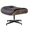 High grade vintage 8 layer leather plywood ergonomic design office chair