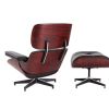 High grade vintage 8 layer leather plywood ergonomic design office chair