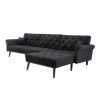 Convertible Sofa Bed Sleeper Velvet