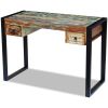 vidaXL Desk Solid Reclaimed Wood