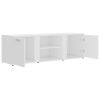 vidaXL TV Cabinet White 47.2"x13.4"x14.6" Engineered Wood