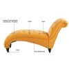 Armless Chaise Lounge