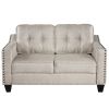 3 Piece Living Room Set with tufted cushions