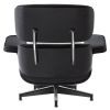 High grade vintage 8 layer leather plywood ergonomic design office chair