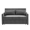 Leisure Loveseat Sofa for Living Room with 2 pillows