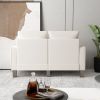 Modern Living Room Furniture Loveseat in Fabric