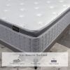 Mattress 12 Inch gray and white