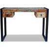 vidaXL Desk Solid Reclaimed Wood