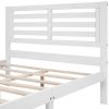 Full Size Platform Bed with Drawers, Gray