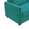 Leisure Loveseat Sofa for Living Room with 2 pillows